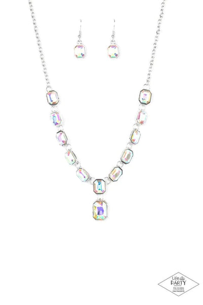 The Right To Remain Sparkly Multi Necklace