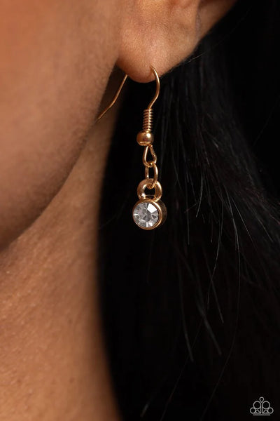 Flare To Be Different Gold Necklace