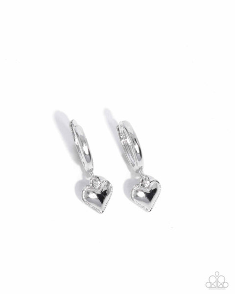 Emotive Elegance Silver Earring