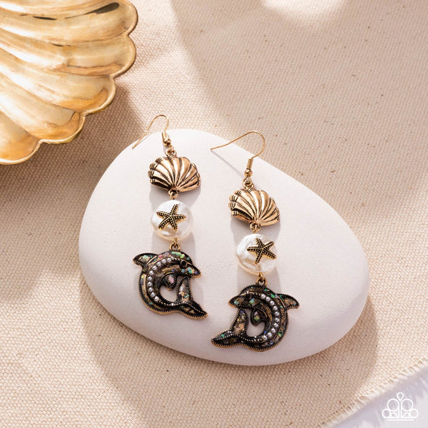 Delightful Dolphin Earrings