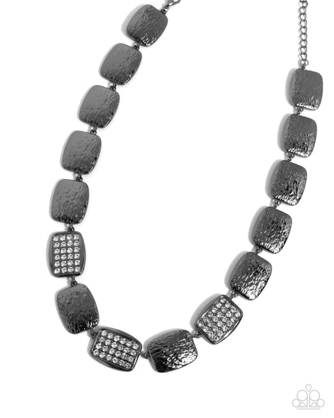 Brilliant Belonging Black Necklace