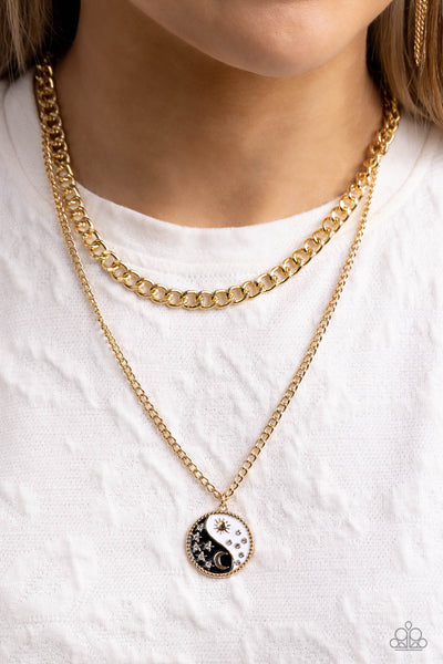 Night and Day - Black Necklace