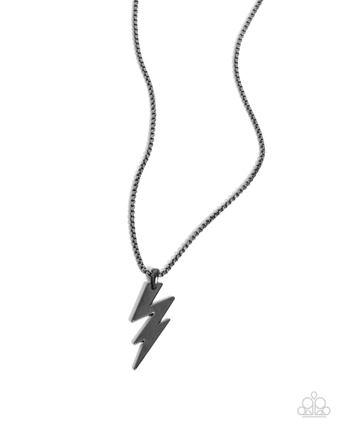 Electric Encore Black Necklace
