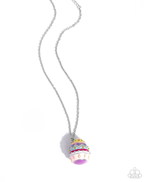 Eclectic Easter Egg Necklace