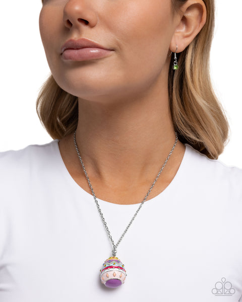 Eclectic Easter Egg Necklace