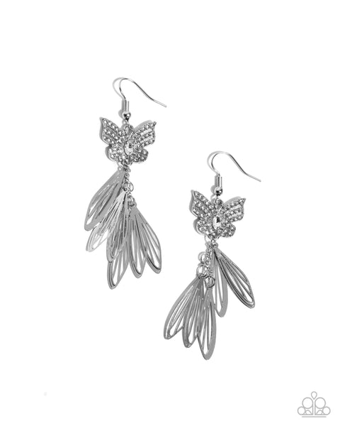 Fairy Dust White Earring