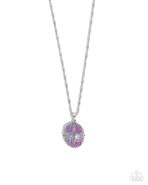 Fabergé Flair Purple Necklace