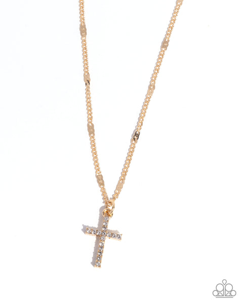 Endless Faith Gold Necklace