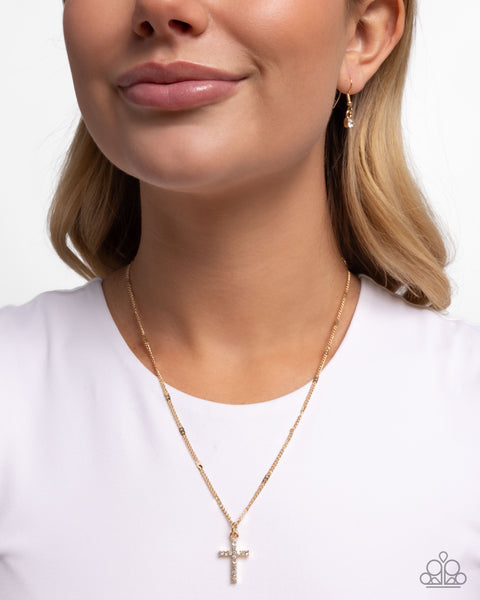 Endless Faith Gold Necklace