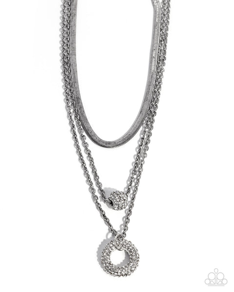 Dominant Dignity White Necklace