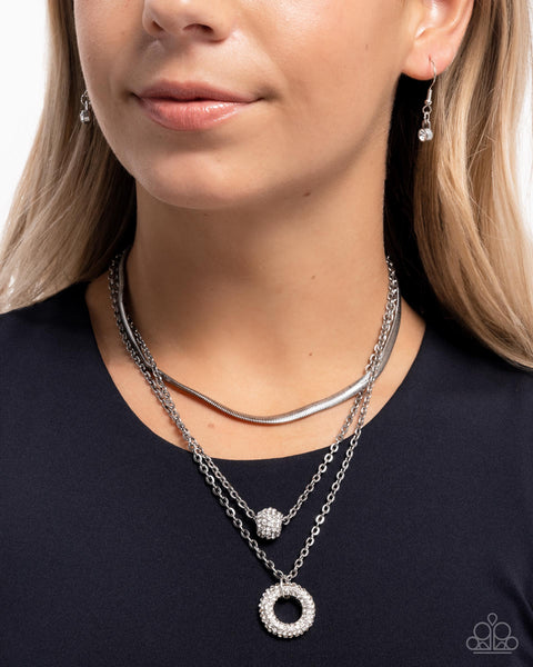 Dominant Dignity White Necklace