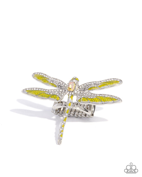 Dragonfly Delivery Yellow Ring