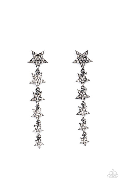 Americana Attitude - Black - Earrings