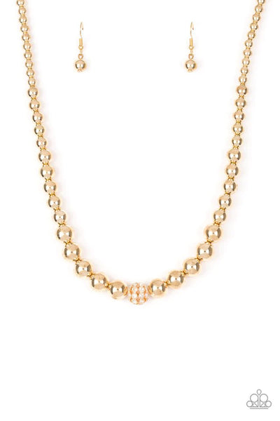 High Stakes Fame - Gold - Necklace