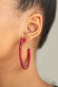 Haute Tamale Red Earring