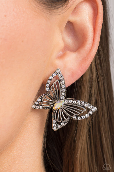 Wispy Wings - Multi Earrings