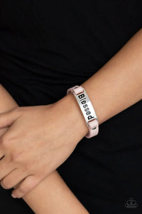 Count Your Blessings Pink Bracelet