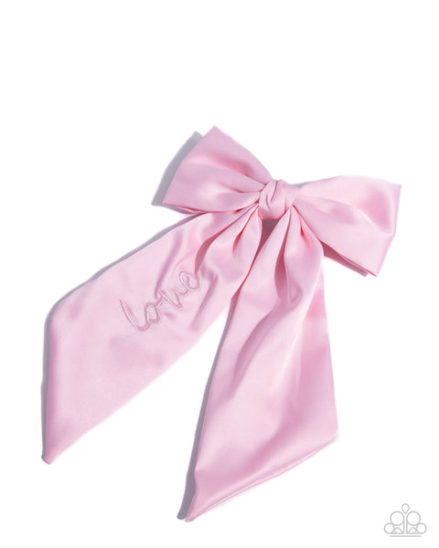 Ready, Set, BOW! Pink Hair Bow