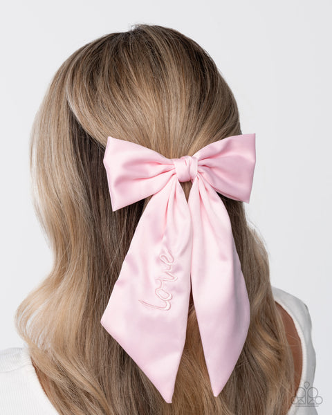 Ready, Set, BOW! Pink Hair Bow