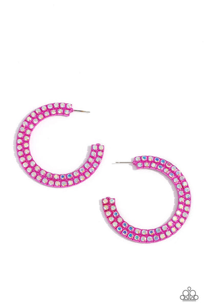 Flawless Fashion - Pink Earrings