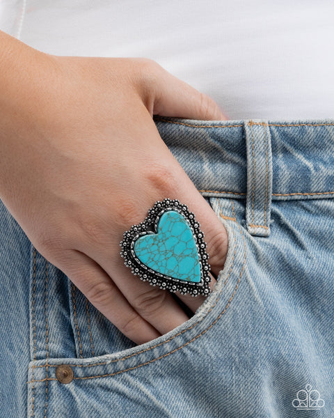 Affectionate Allegiance Blue Ring