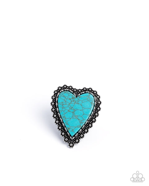 Affectionate Allegiance Blue Ring