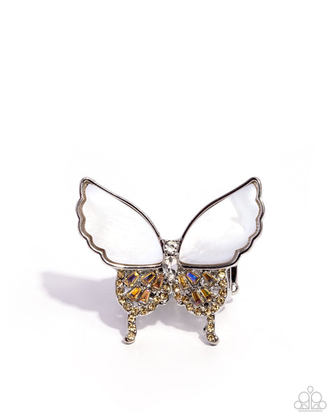 Butterfly Benefit Yellow Ring