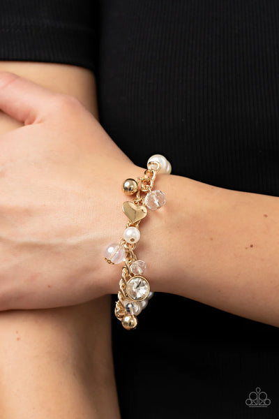 Adoringly Admirable Gold Bracelet