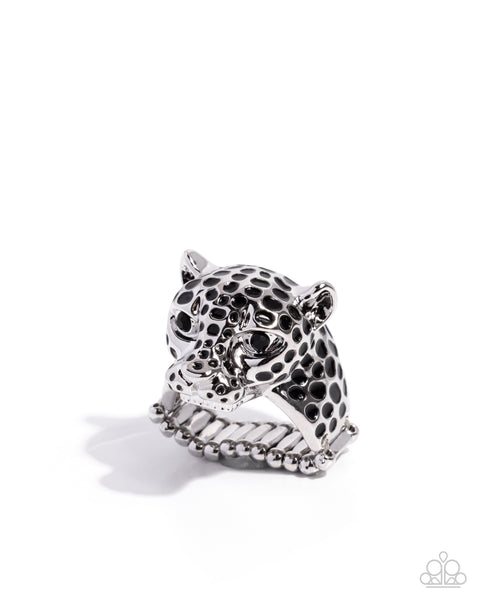 Leopard Limit Black Ring