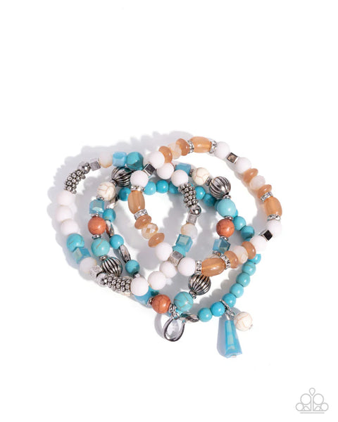 Marbled Mashup Multi Bracelet