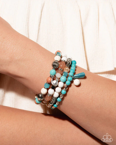 Marbled Mashup Multi Bracelet