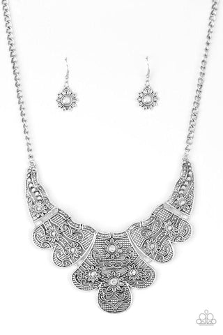Mess With The Bull - Silver Necklace