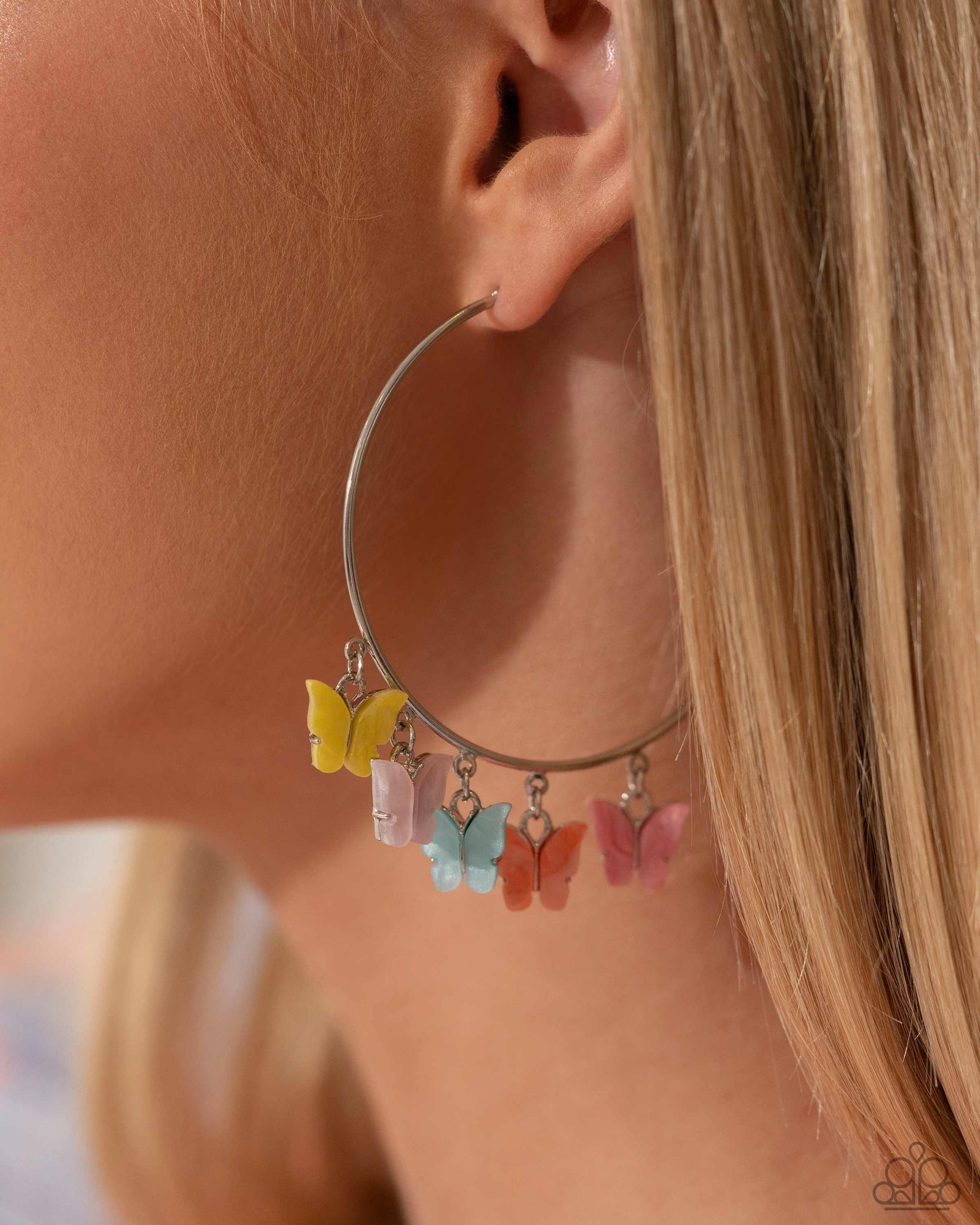 Bemusing Butterflies Multi Earrings