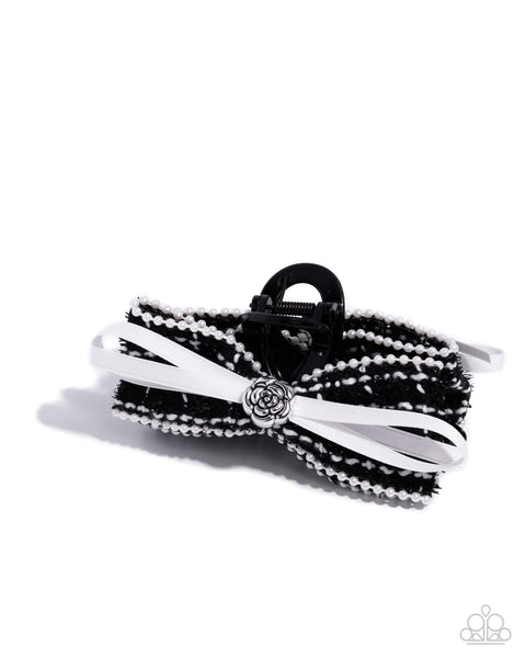 Private School Black Hair Clip