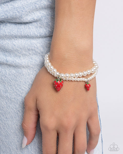 Strawberry Season - Red Bracelet