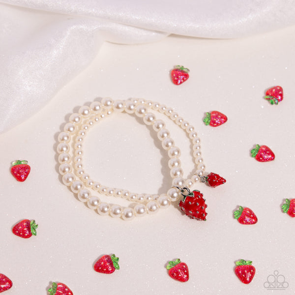 Strawberry Season - Red Bracelet