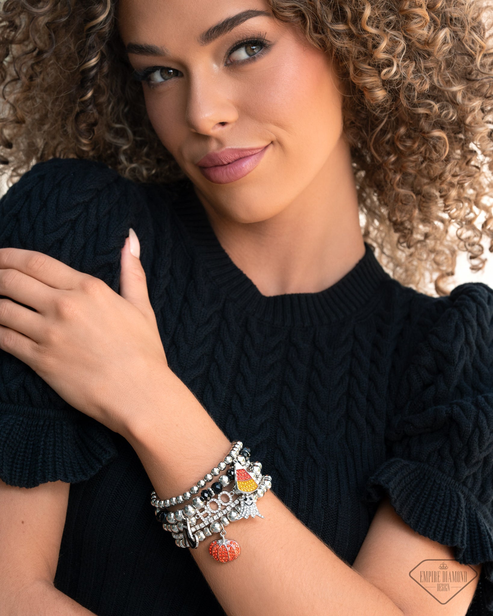 Exclusive Empire Diamond Design Spooky Shimmer Bracelet