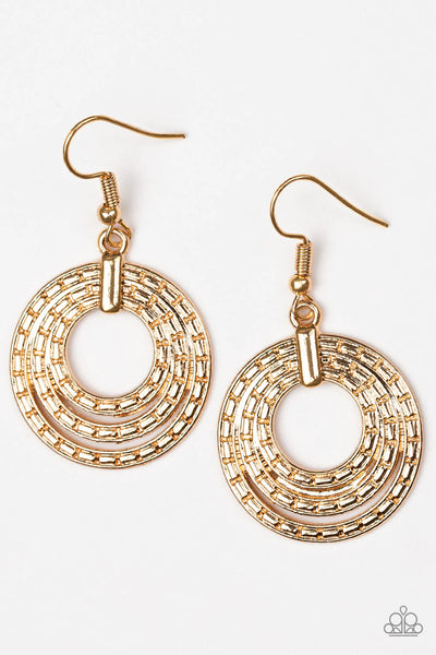 Open Plains - Gold Earrings