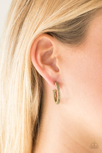 Hoop Haven Brass Earrings