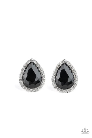 Dare to Shine Black Earrings