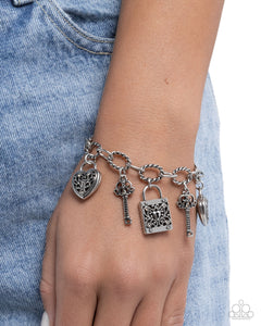 Flirty Filigree Silver Bracelet