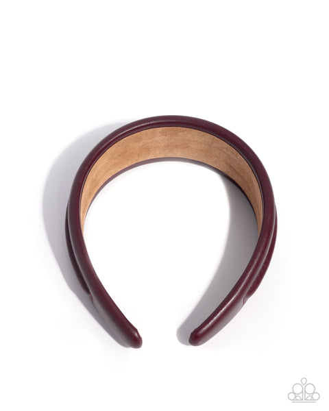 Lovely Lesson Purple Headband