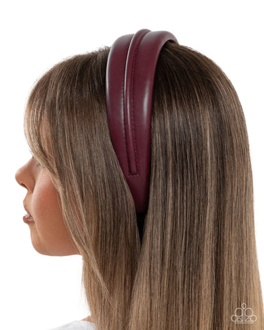 Lovely Lesson Purple Headband