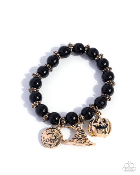 Halloween Homage Black Bracelet