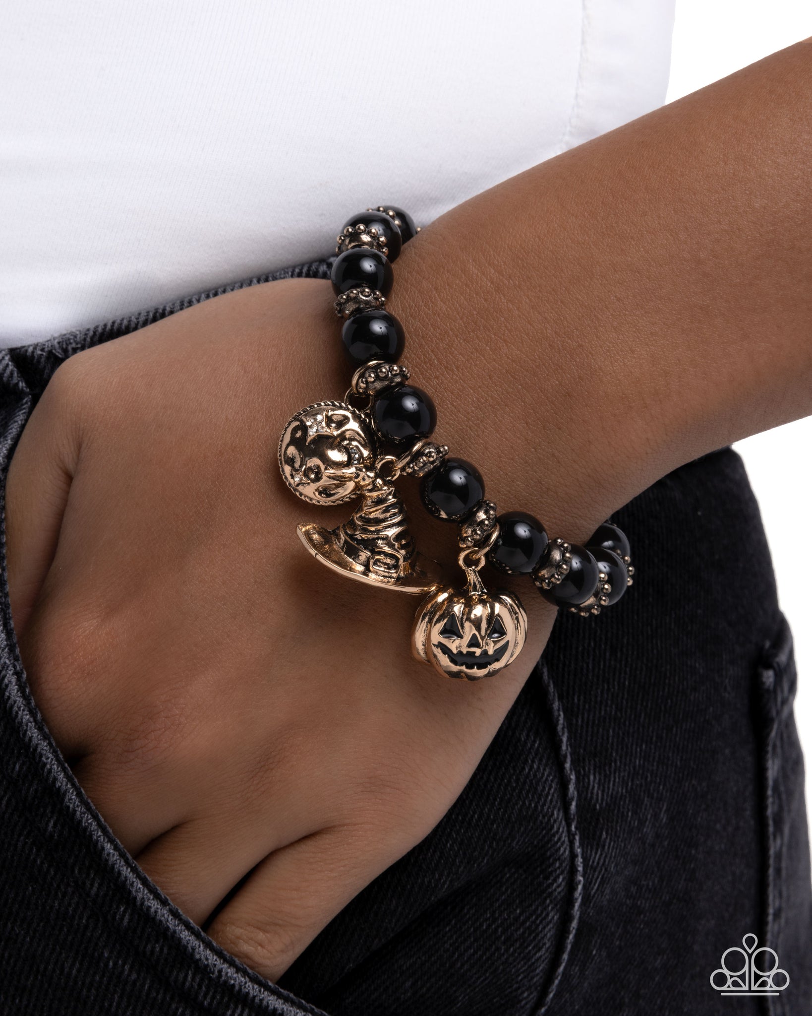 Halloween Homage Black Bracelet