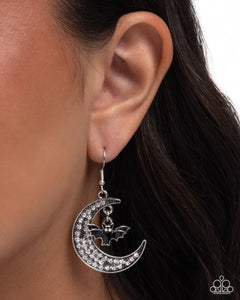 Handcrafted Halloween Black Earring