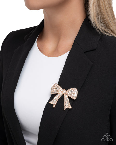 Bow Bravado Brooch