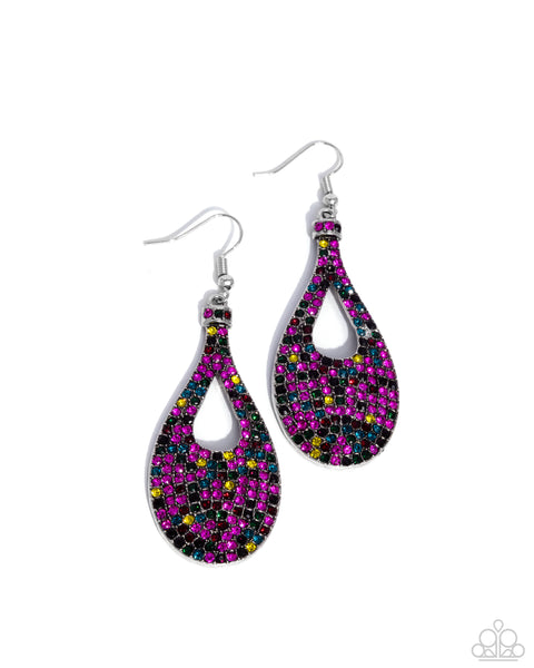 Teardrop Tremolo Earrings