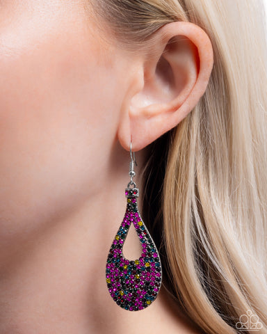 Teardrop Tremolo Earrings