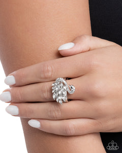 Sensational Swan White Ring